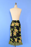 Sunflower Checkered Flutter Skirt M/L