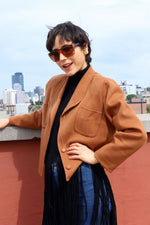 Italian Cashmere Sepia Jacket S/M