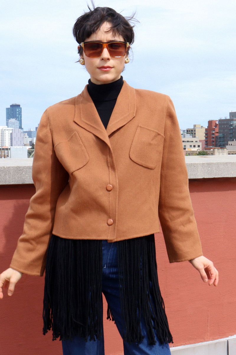 Italian Cashmere Sepia Jacket S/M