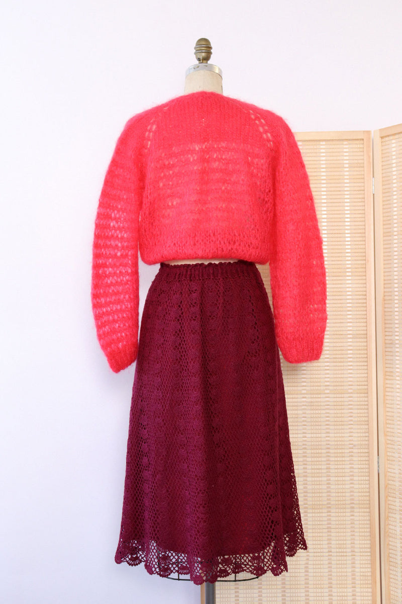 Plum Crochet Midi S-L