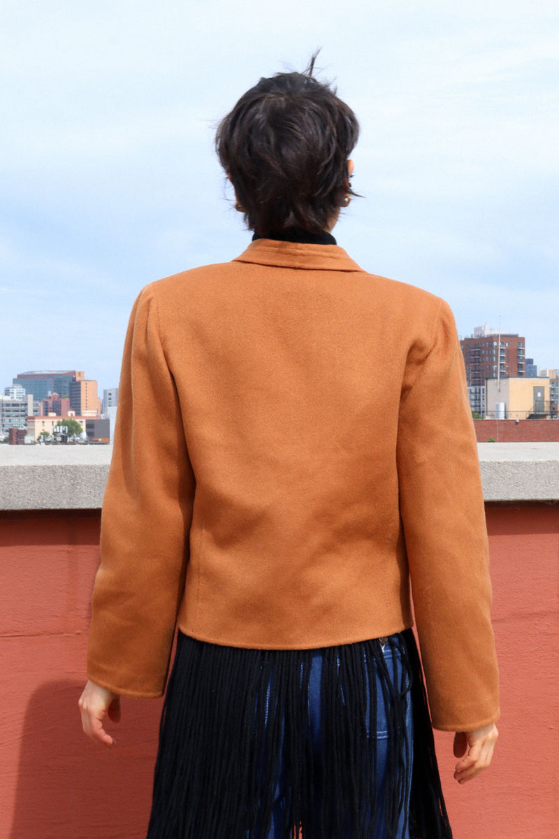 Italian Cashmere Sepia Jacket S/M