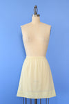 Buttah Yellow Mini Slip Skirt XS/S