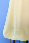 Buttah Yellow Mini Slip Skirt XS/S