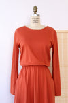 Cozy Curry Jersey Dress S-M/L