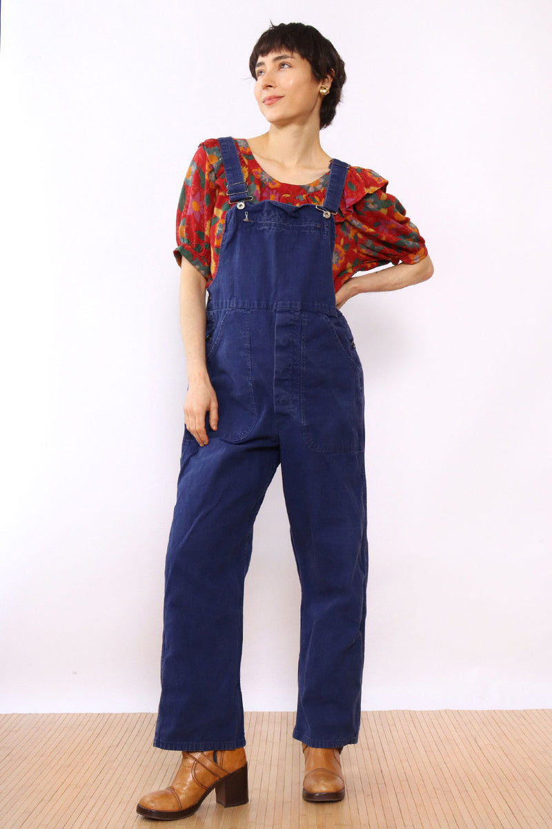 German Indigo Overalls XS-M