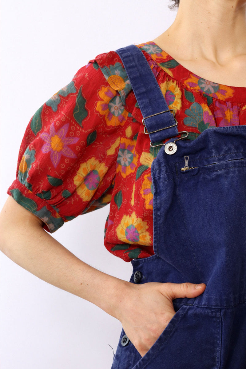 German Indigo Overalls XS-M