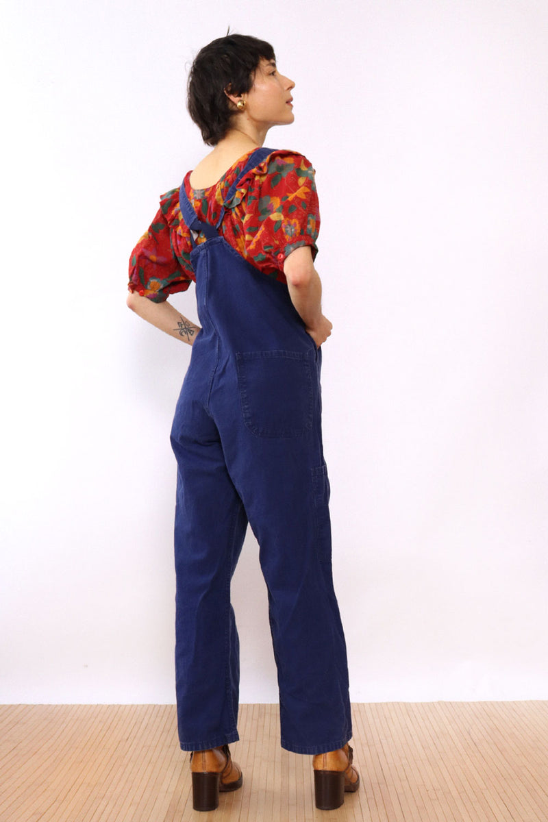 German Indigo Overalls XS-M