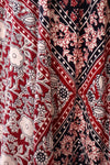 1970s Indian Cotton Full Sweep Maxi S-L