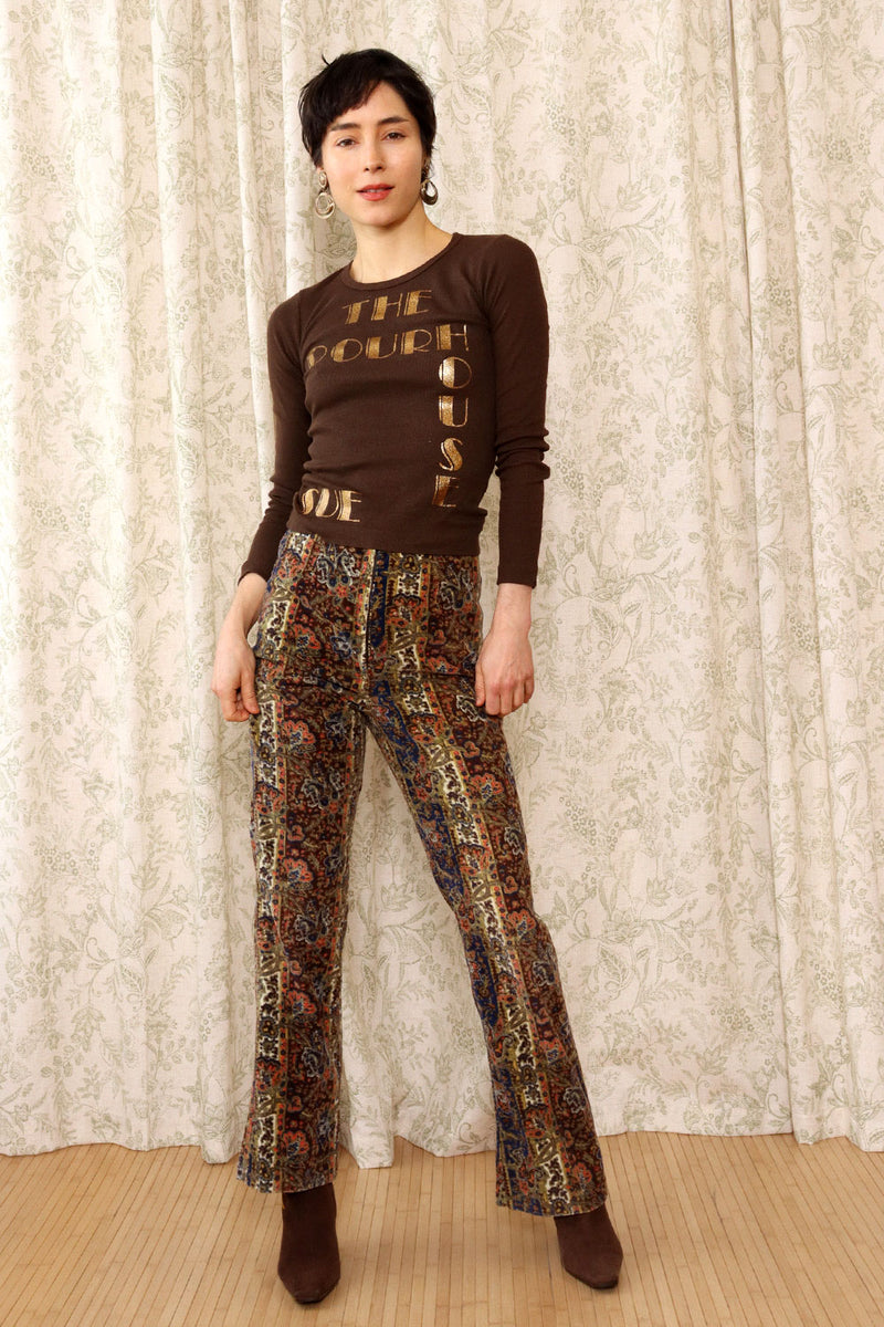 1970s Tapestry Pantsuit XS/S