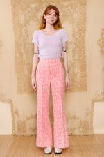 Cotton Candy Jacquard Flares S/M