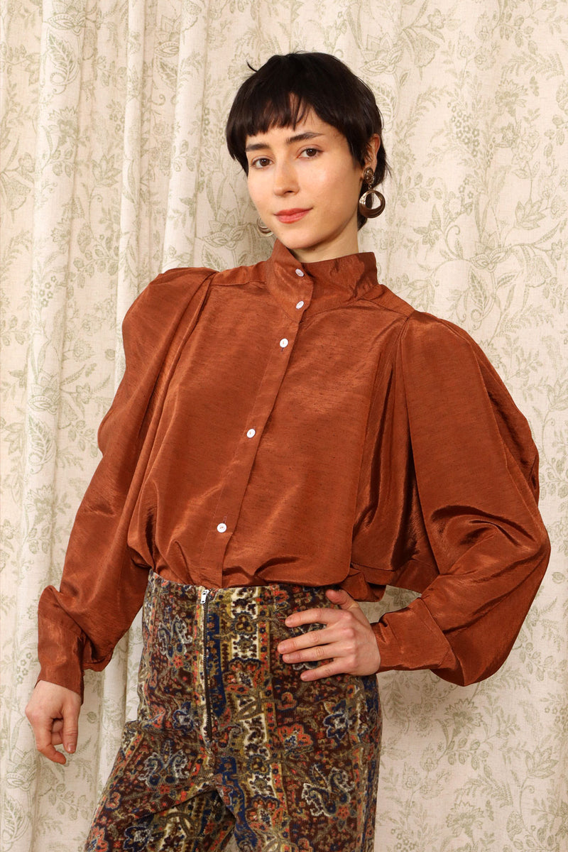 Copper New Wave Blouse XS-M