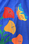 Rainbow Butterfly Appliqué Caftan Dress M-XL