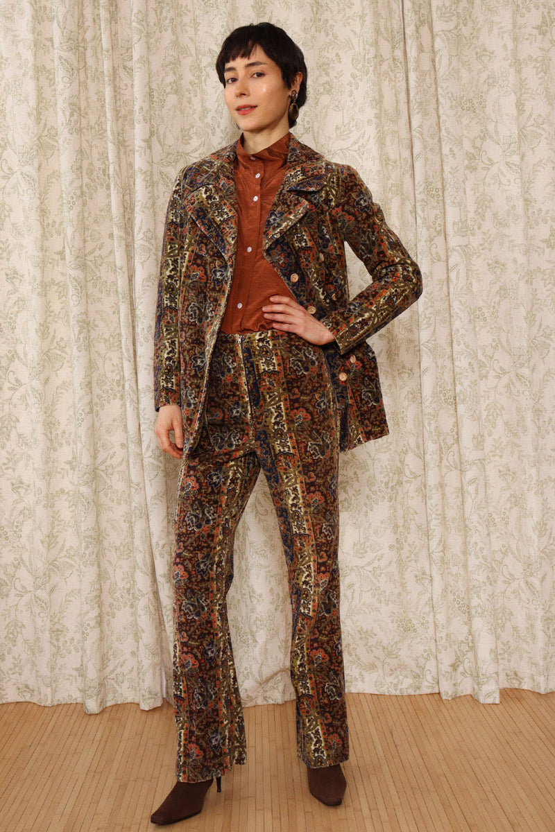 1970s Tapestry Pantsuit XS/S