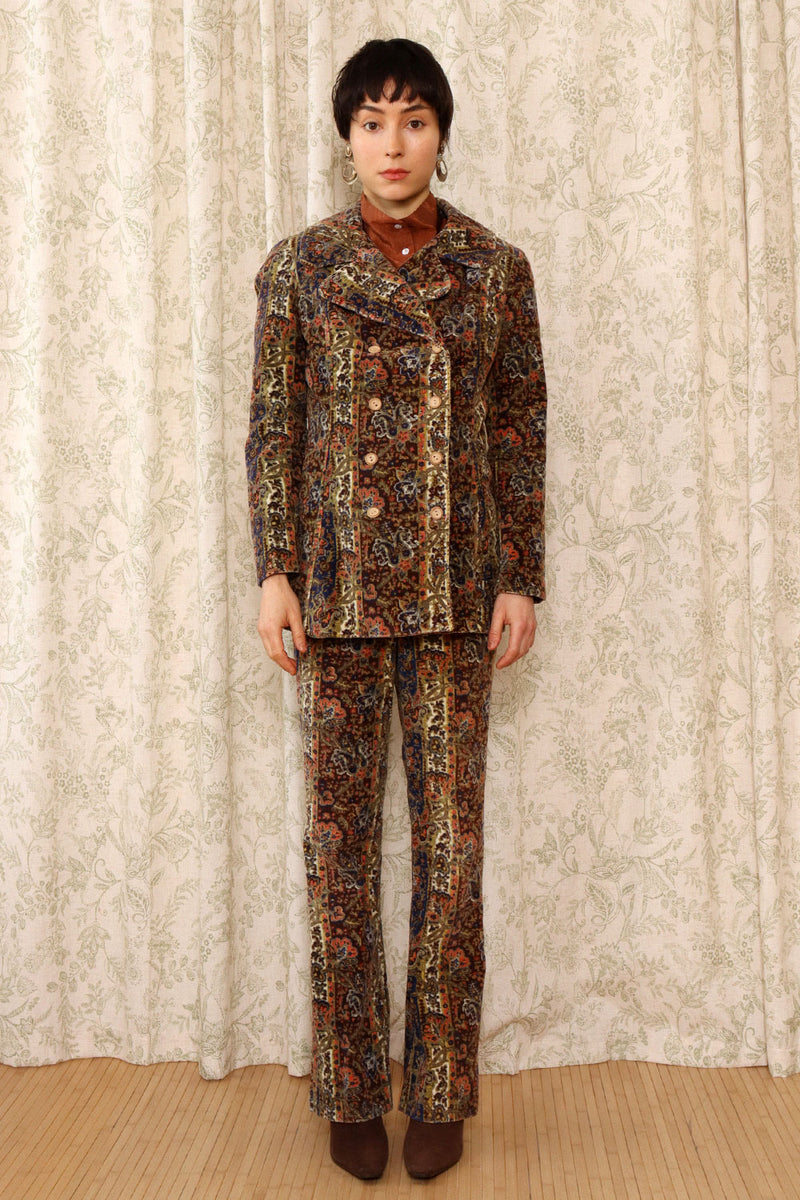 1970s Tapestry Pantsuit XS/S