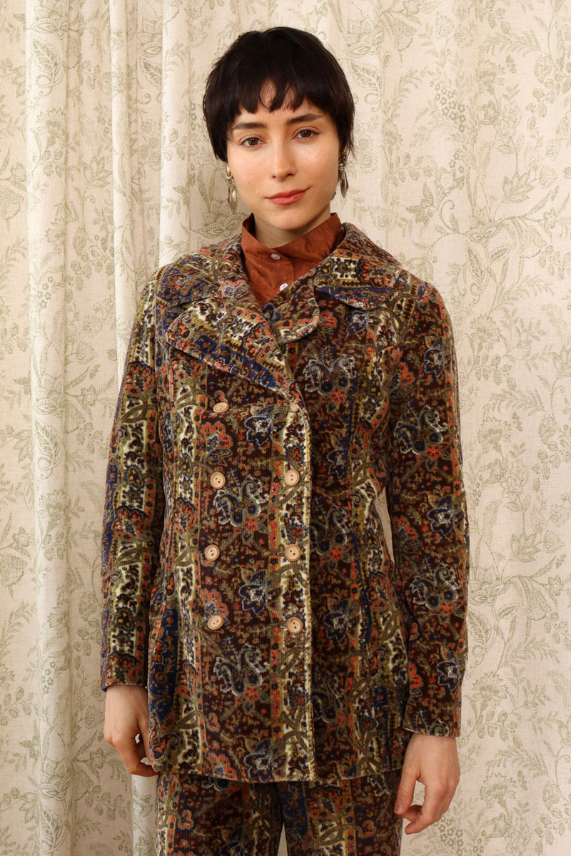 1970s Tapestry Pantsuit XS/S