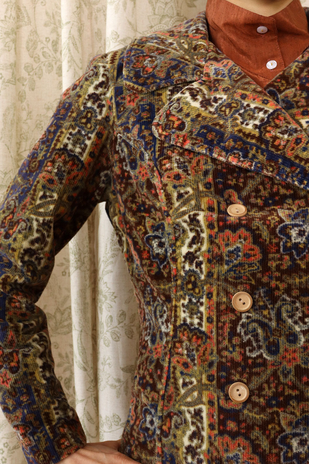 1970s Tapestry Pantsuit XS/S