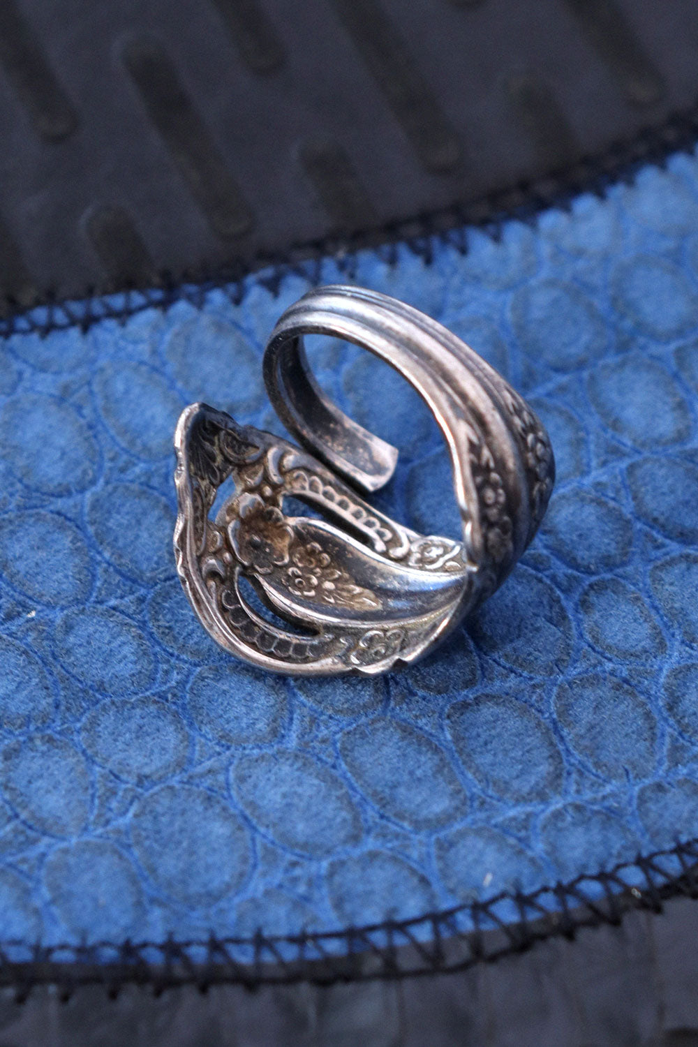 Ornate Spoon Ring Size 6-7
