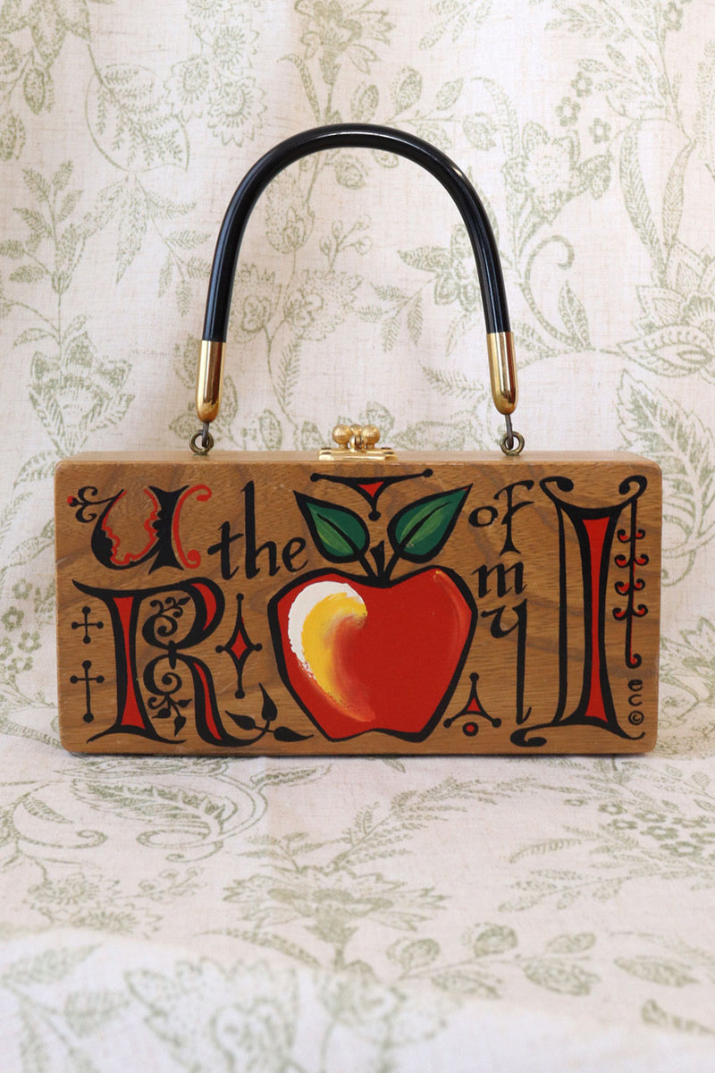Enid Collins Apple Box Bag