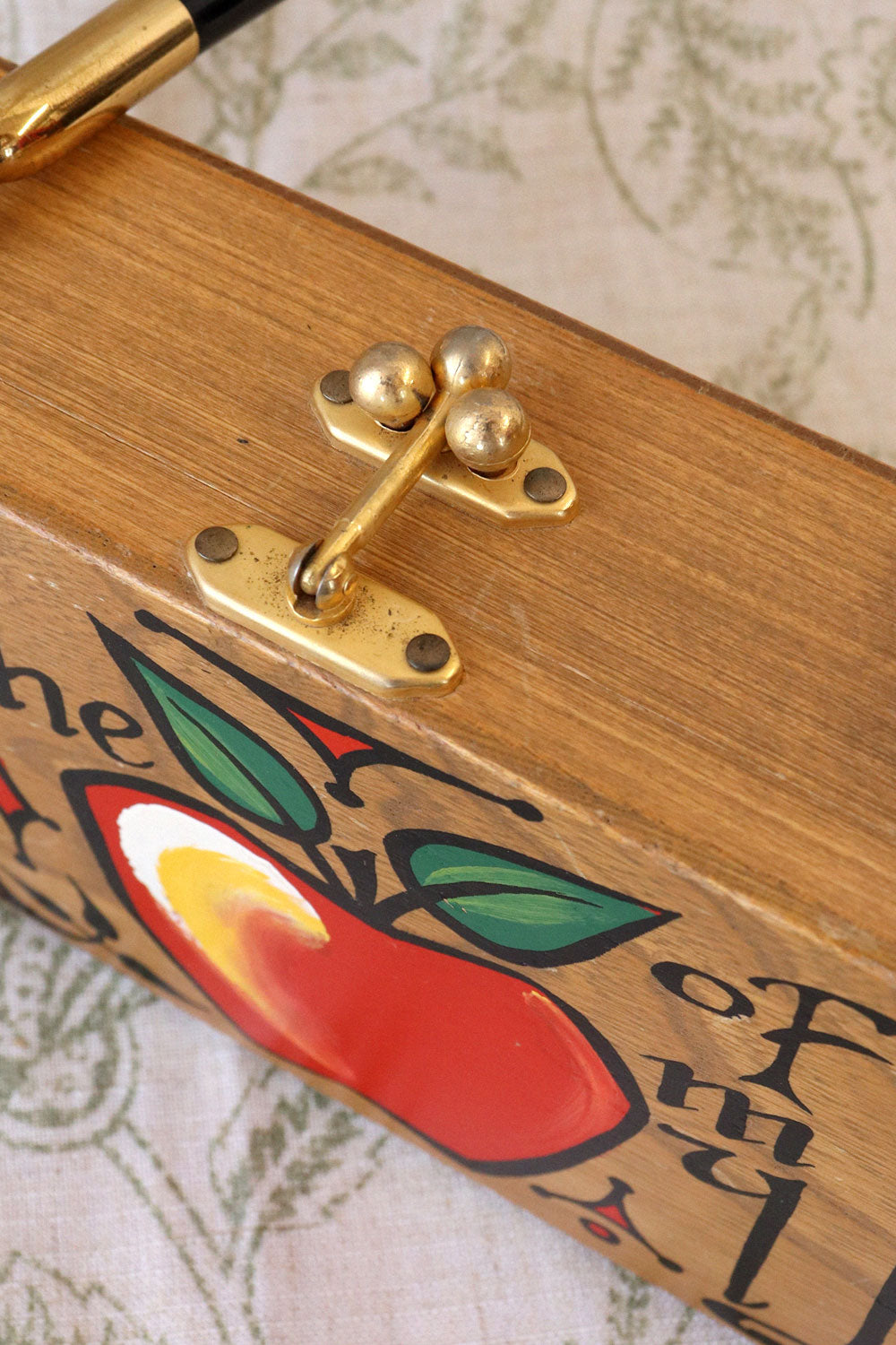 Enid Collins Apple Box Bag
