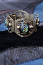 Taxco Sterling Opalescent Cuff