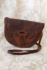 Damascus Tooled Leather Bag