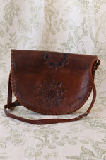 Damascus Tooled Leather Bag