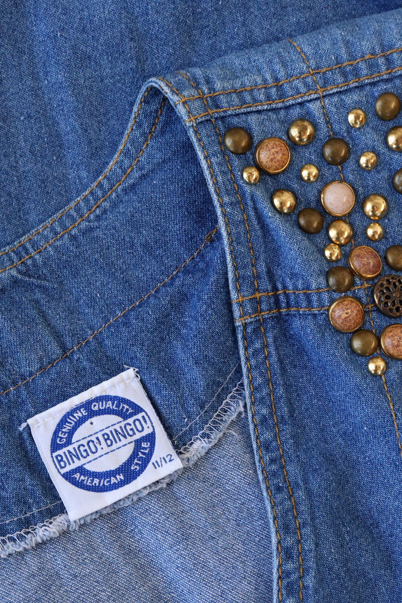 Bingo Studded Denim Shirt M/L
