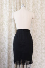 Gerard Fringe Pencil Skirt M/L