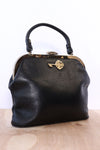 Key Accent Leather Handbag