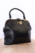 Key Accent Leather Handbag
