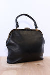 Key Accent Leather Handbag