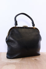 Key Accent Leather Handbag