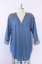 Bingo Studded Denim Shirt M/L