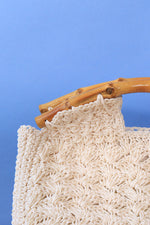Crochet Bamboo Purse