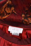 Carlisle Silk Fox Print Skirt M/L