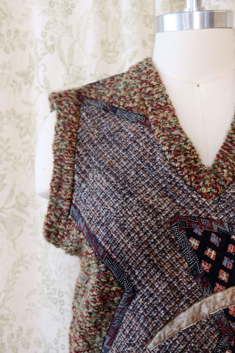 Mixed Media Vest S-L