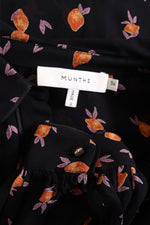 Munthe Sheer Floral Boho Dress L
