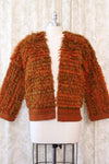 Pumpkin Spice Shag Jacket XS-M