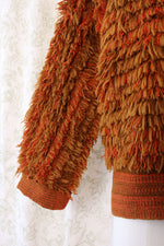 Pumpkin Spice Shag Jacket XS-M