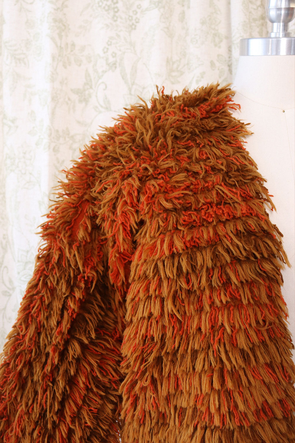 Pumpkin Spice Shag Jacket XS-M