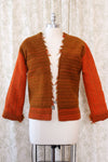 Pumpkin Spice Shag Jacket XS-M