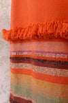 Carrot Fringe Stripe Shift M
