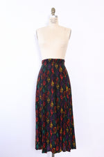 Moody Stencil Flutter Skirt M/L