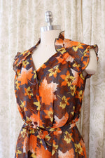 Leaf Peeping Sheer Dress M/L