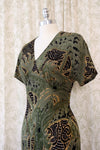 Bias Cut Matcha Dress S/M