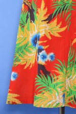 Sunset Tropical Cotton Skirt L/XL