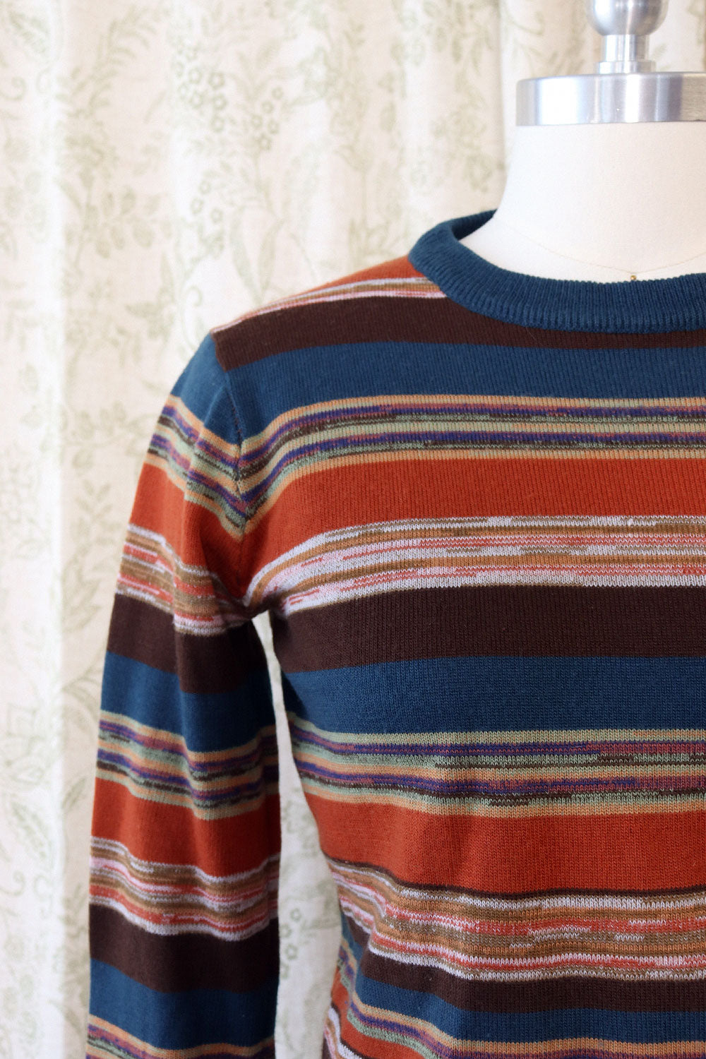 Ashleigh Woodsy Stripe Top M