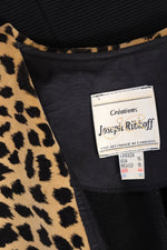 Leopard Collar Blazer L/XL