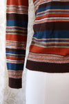 Ashleigh Woodsy Stripe Top M