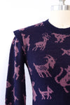 Cozy Critter Sweater Dress S/M